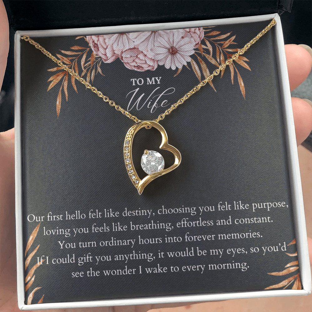 First Hello Necklace