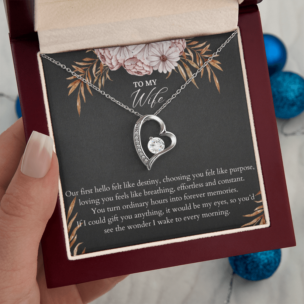 First Hello Necklace