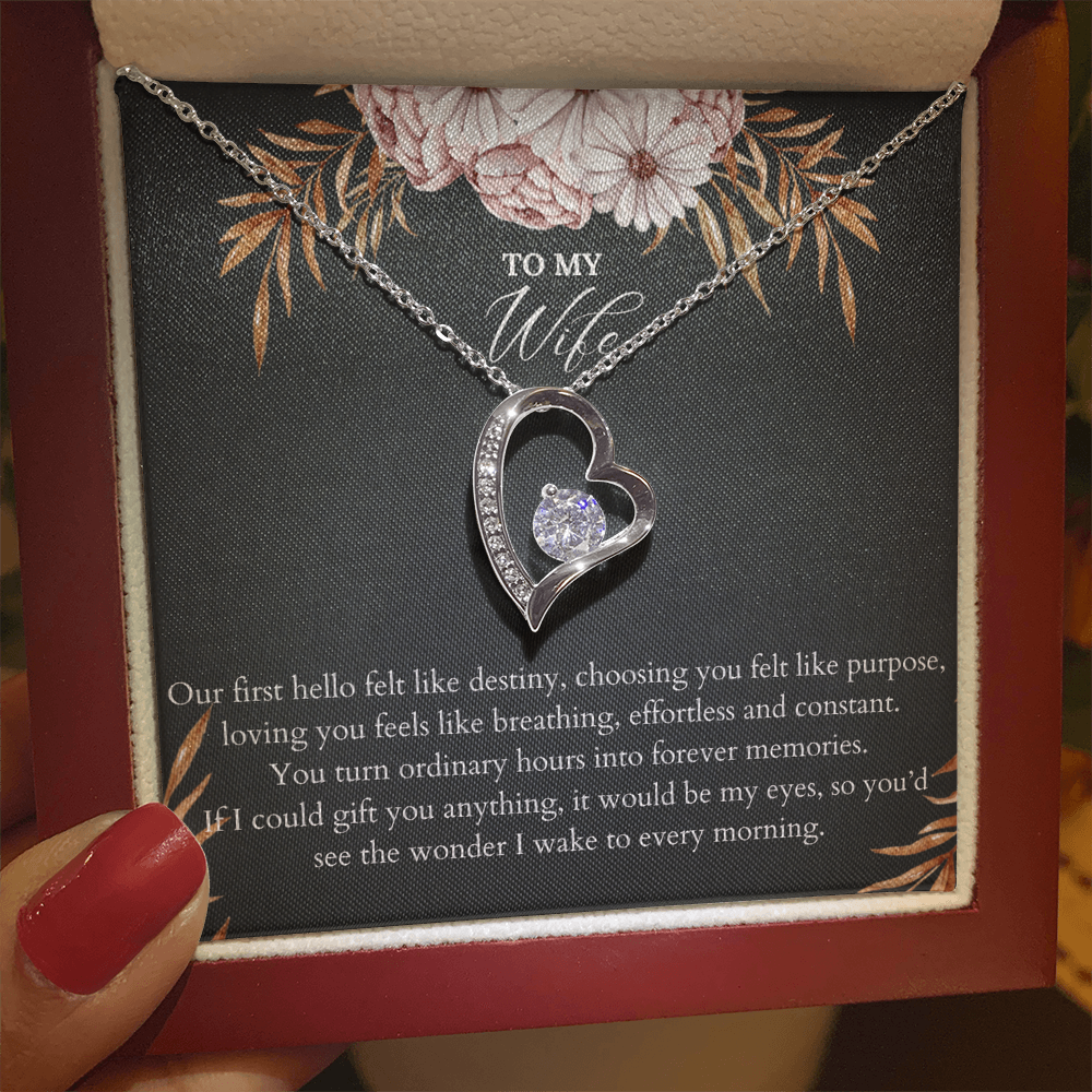 First Hello Necklace