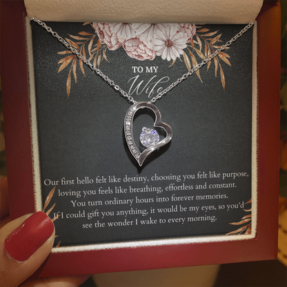 First Hello Necklace