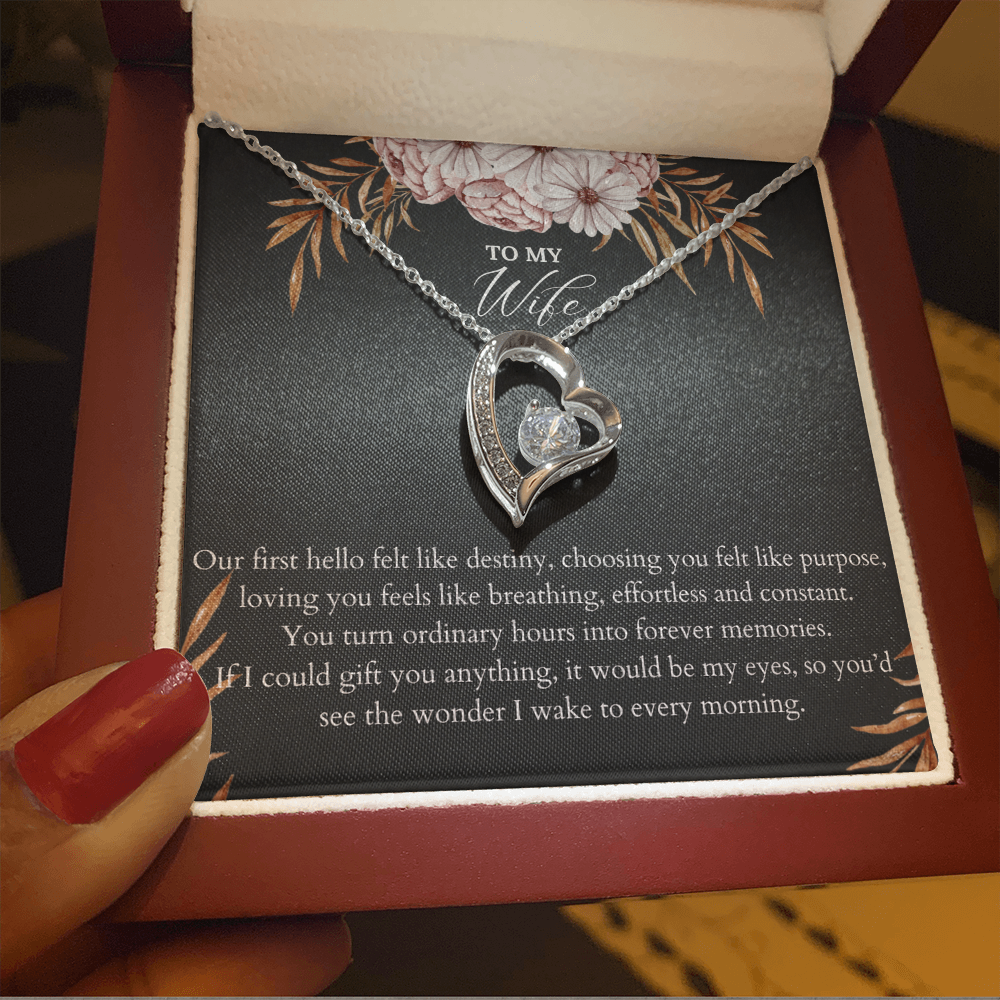 First Hello Necklace