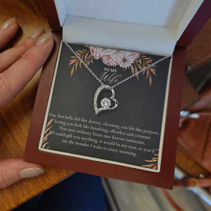 First Hello Necklace