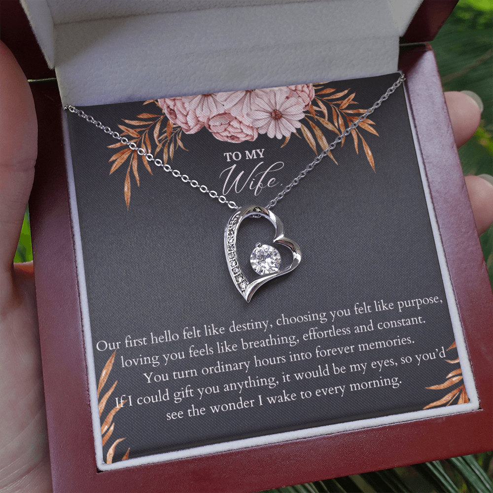 First Hello Necklace