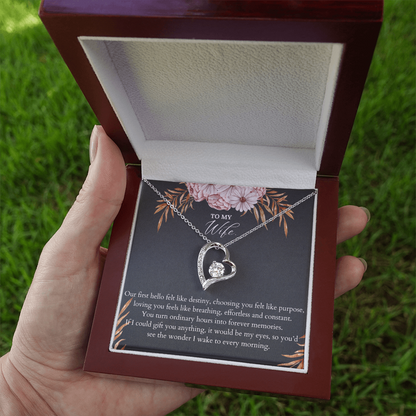 First Hello Necklace