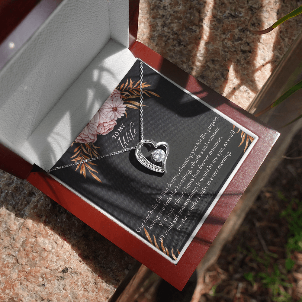 First Hello Necklace