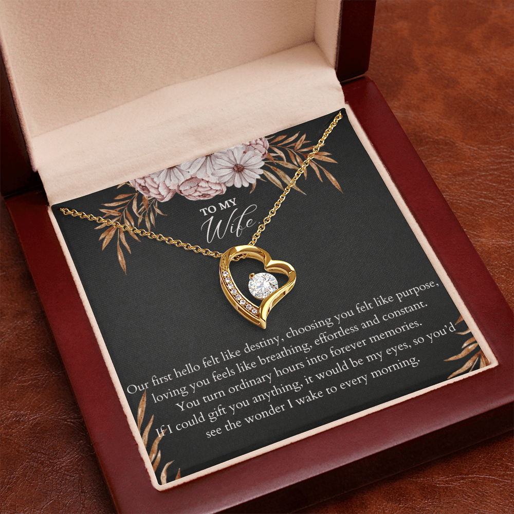 First Hello Necklace