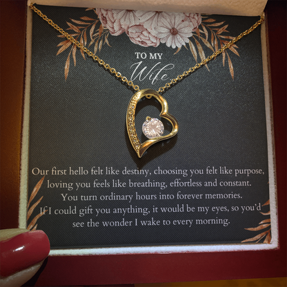 First Hello Necklace