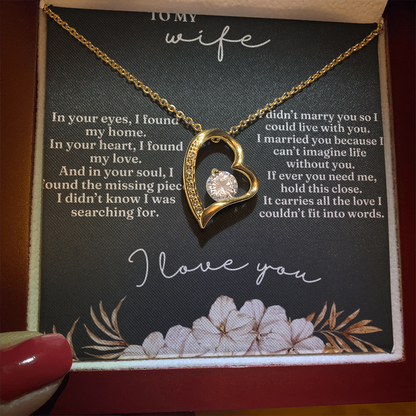 I Love You Necklace
