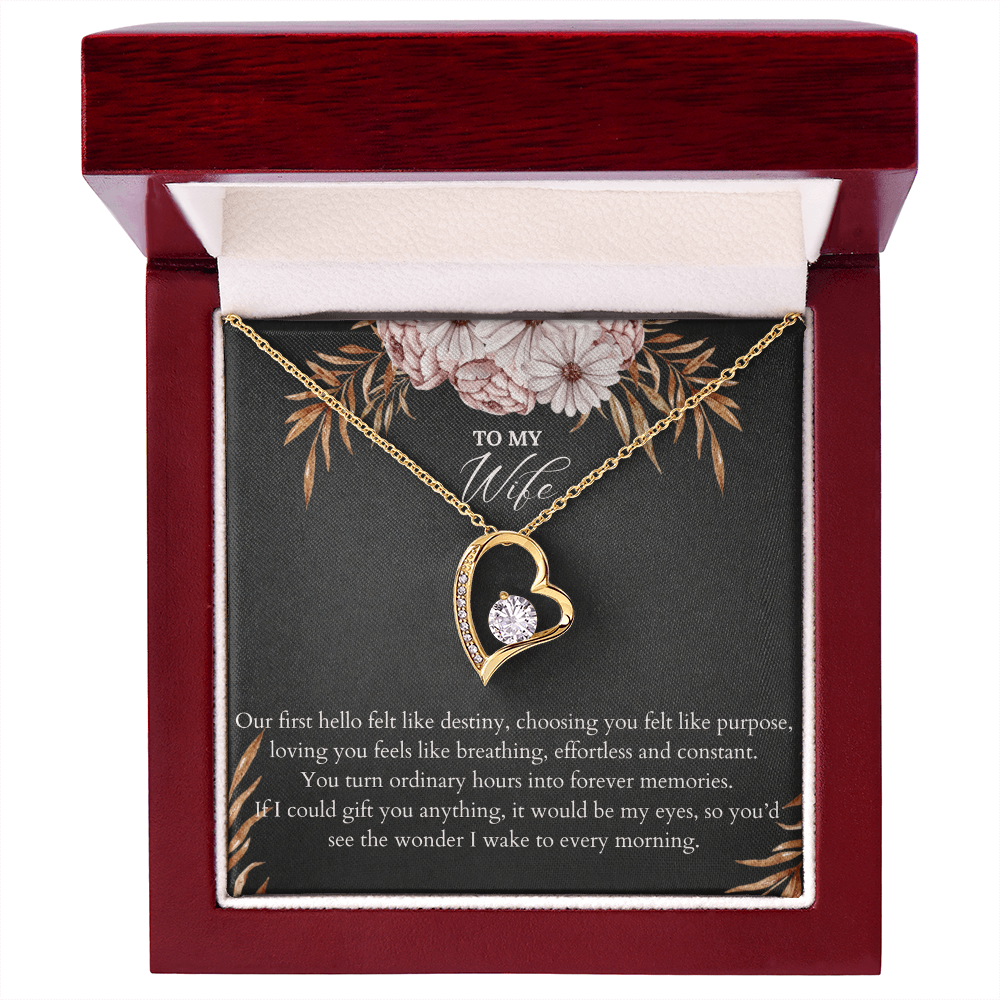 First Hello Necklace