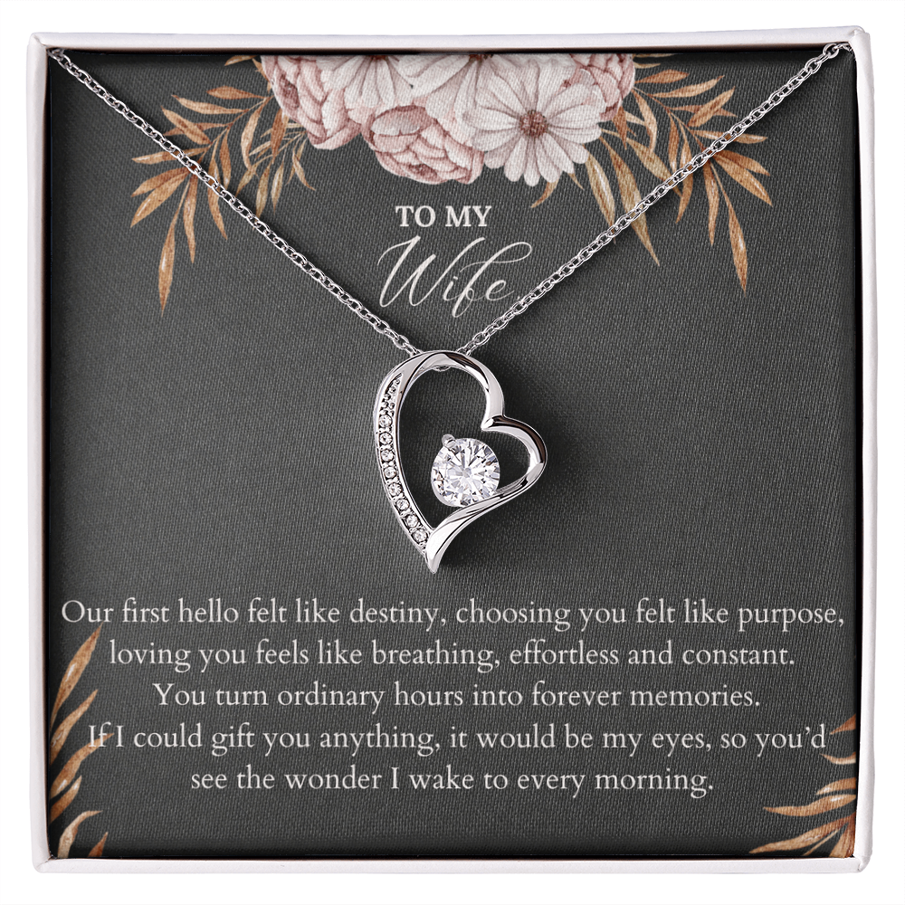 First Hello Necklace