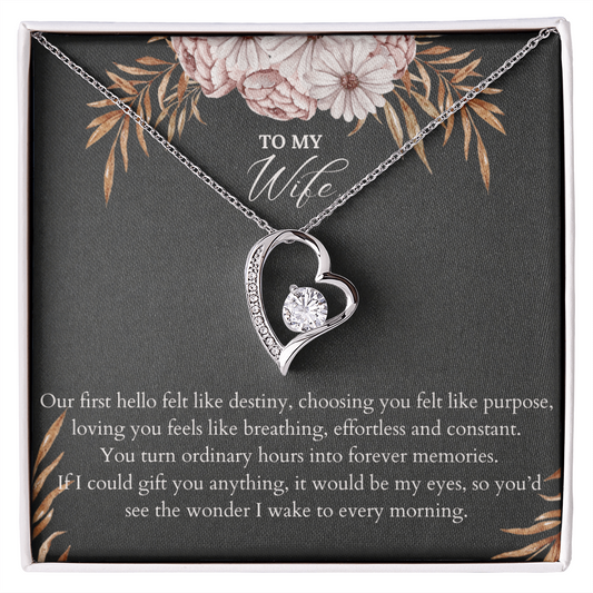 First Hello Necklace