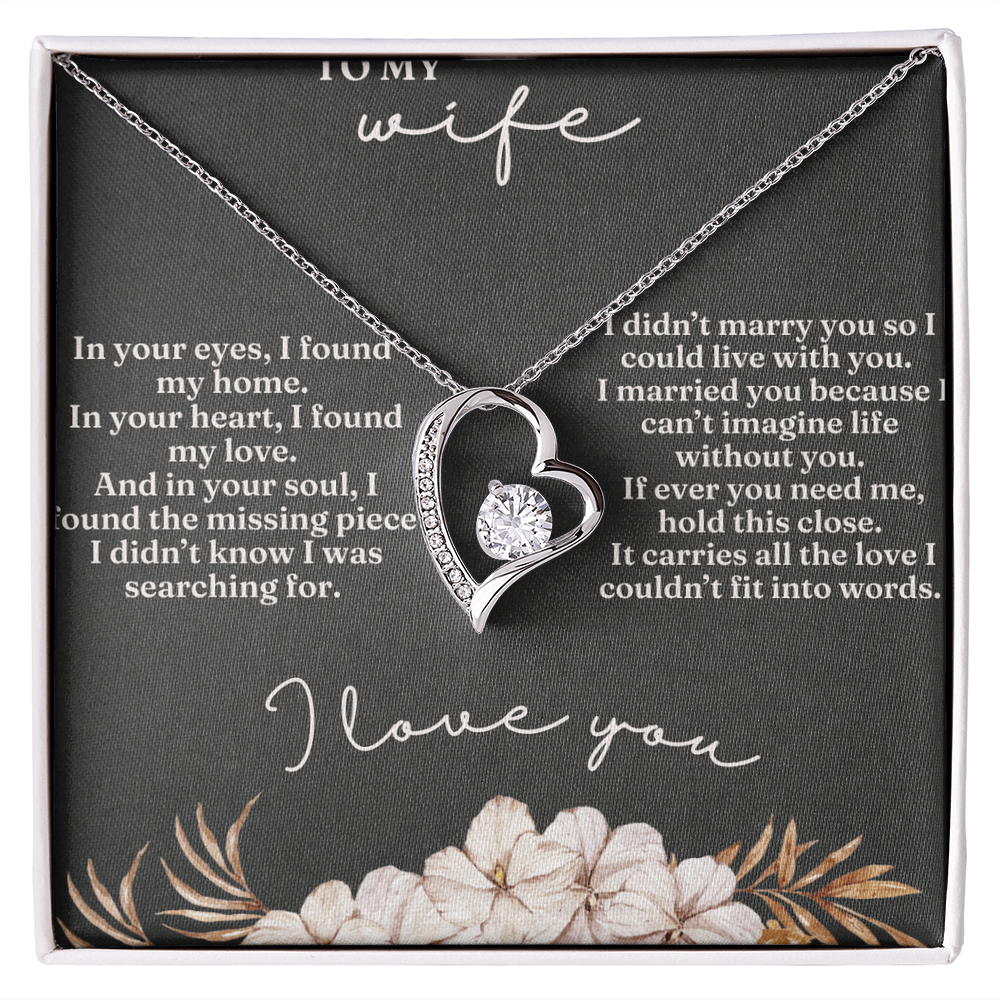 I Love You Necklace
