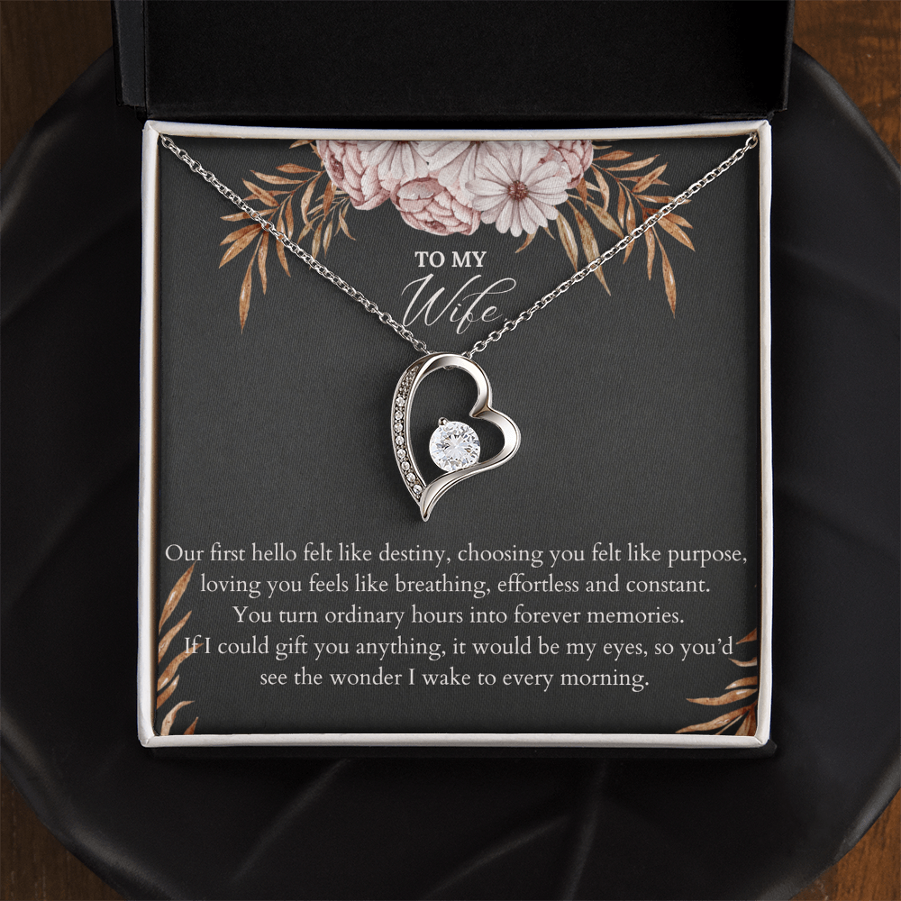 First Hello Necklace