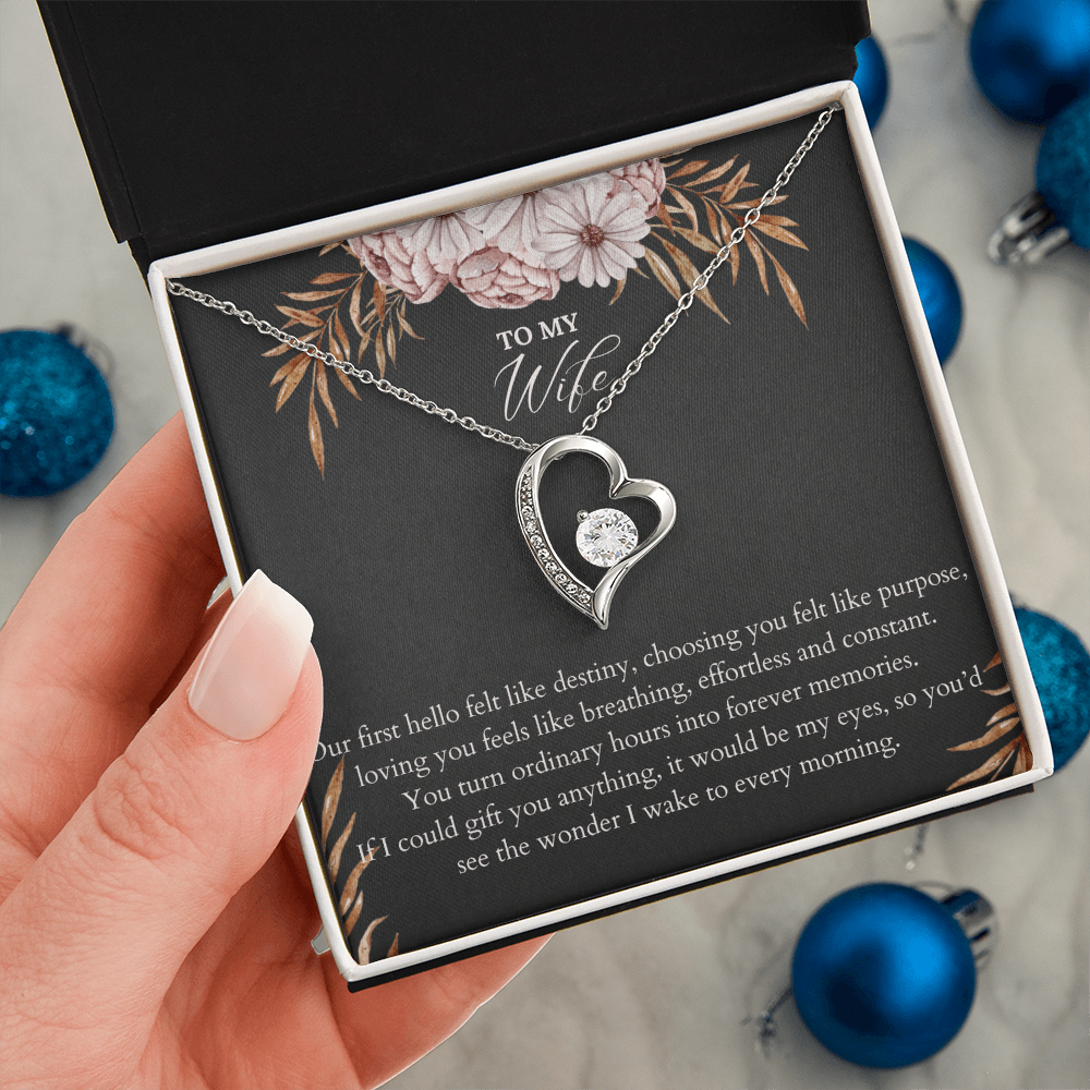 First Hello Necklace