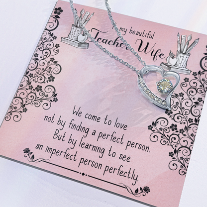 Teacher Wife Necklace