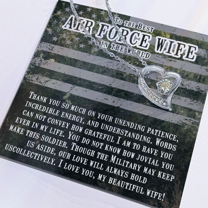 My Air Force Wife Necklace