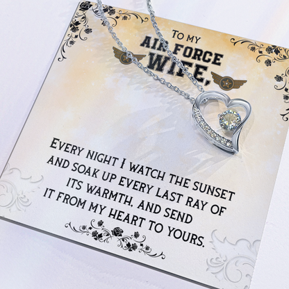 Air Force Wife Necklace