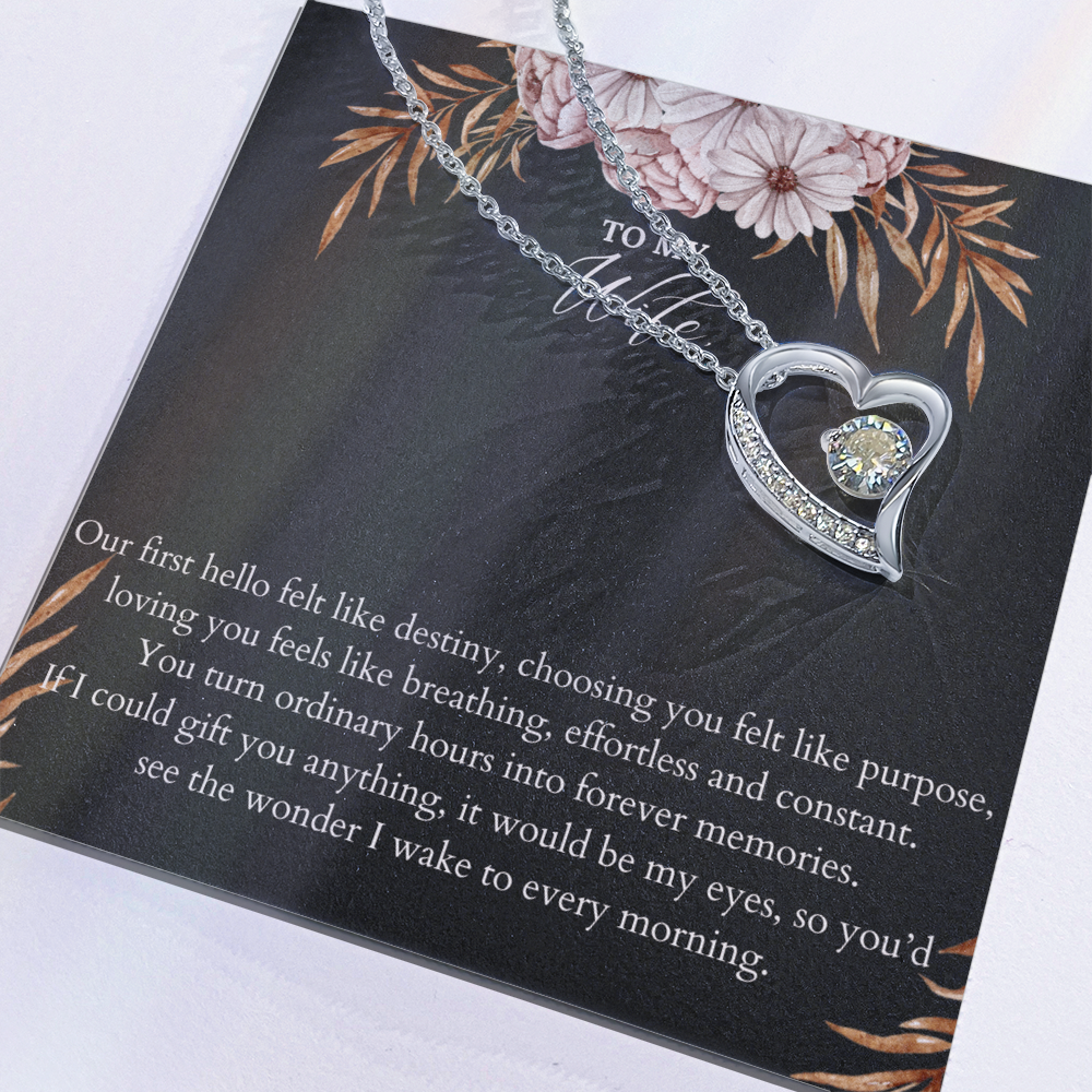 First Hello Necklace