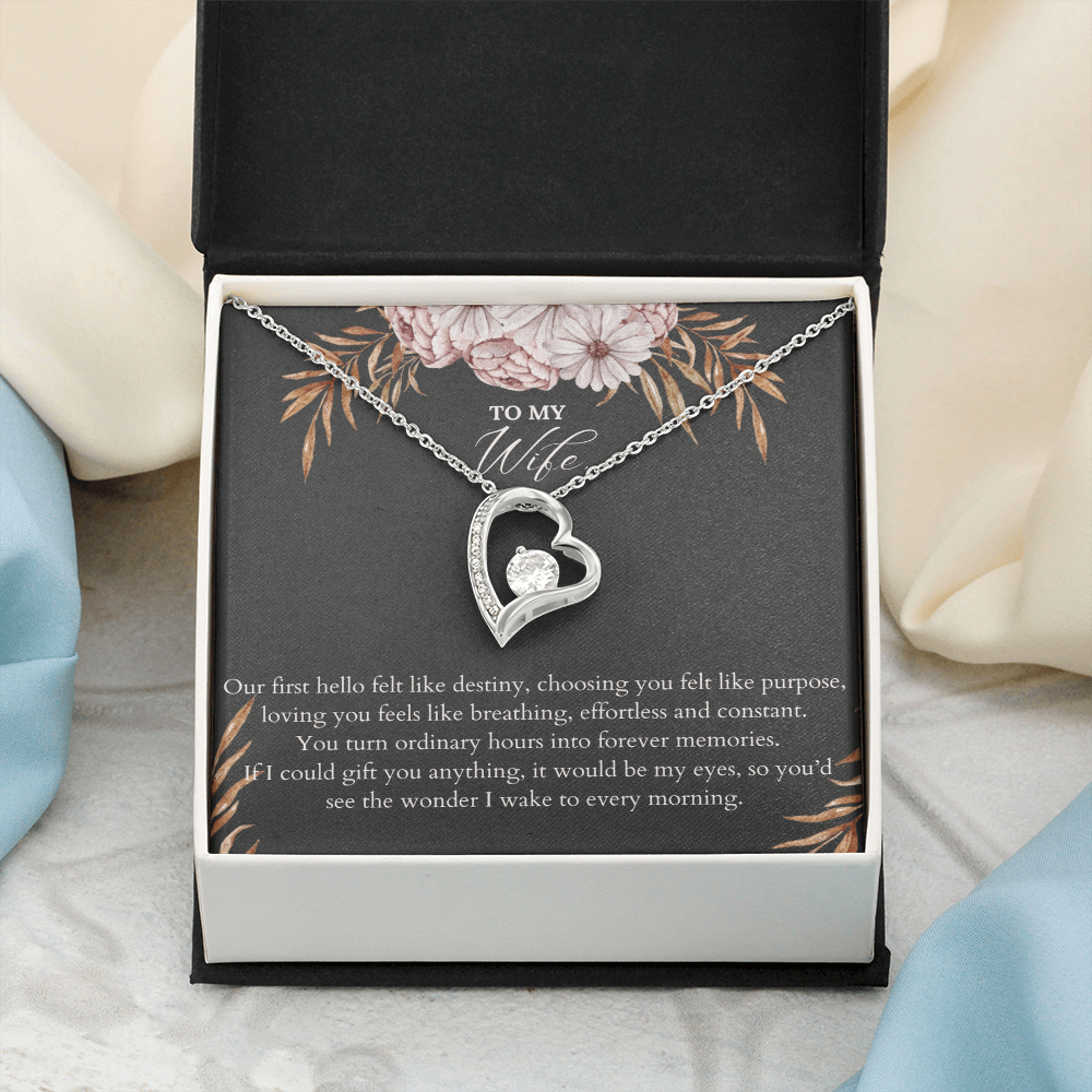 First Hello Necklace