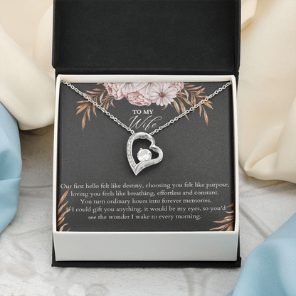 First Hello Necklace