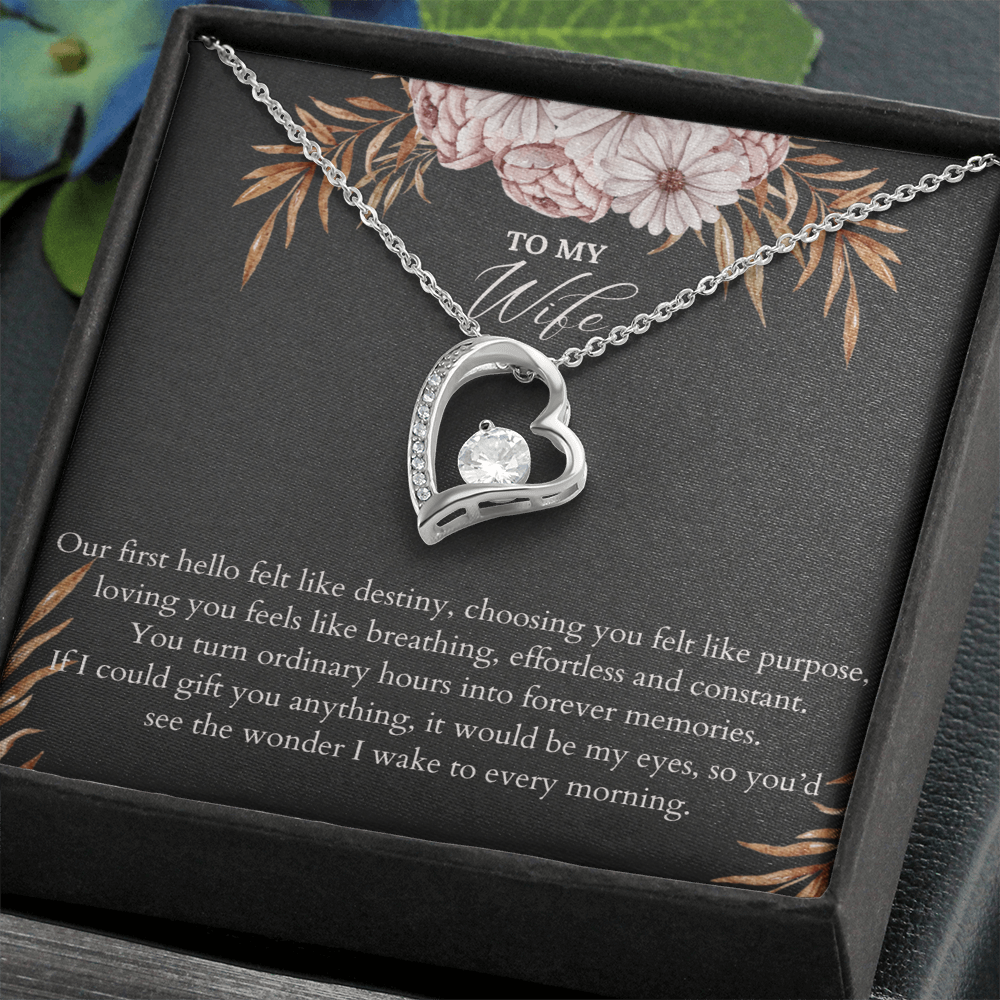 First Hello Necklace