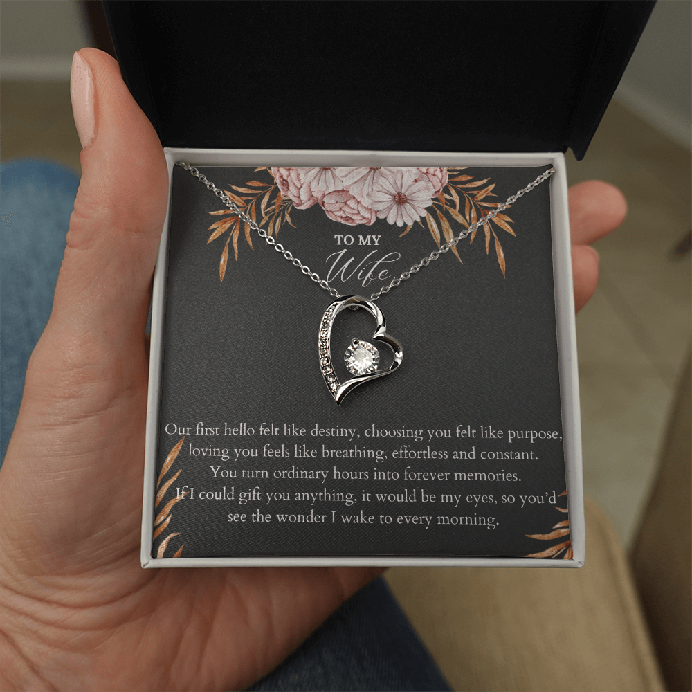 First Hello Necklace