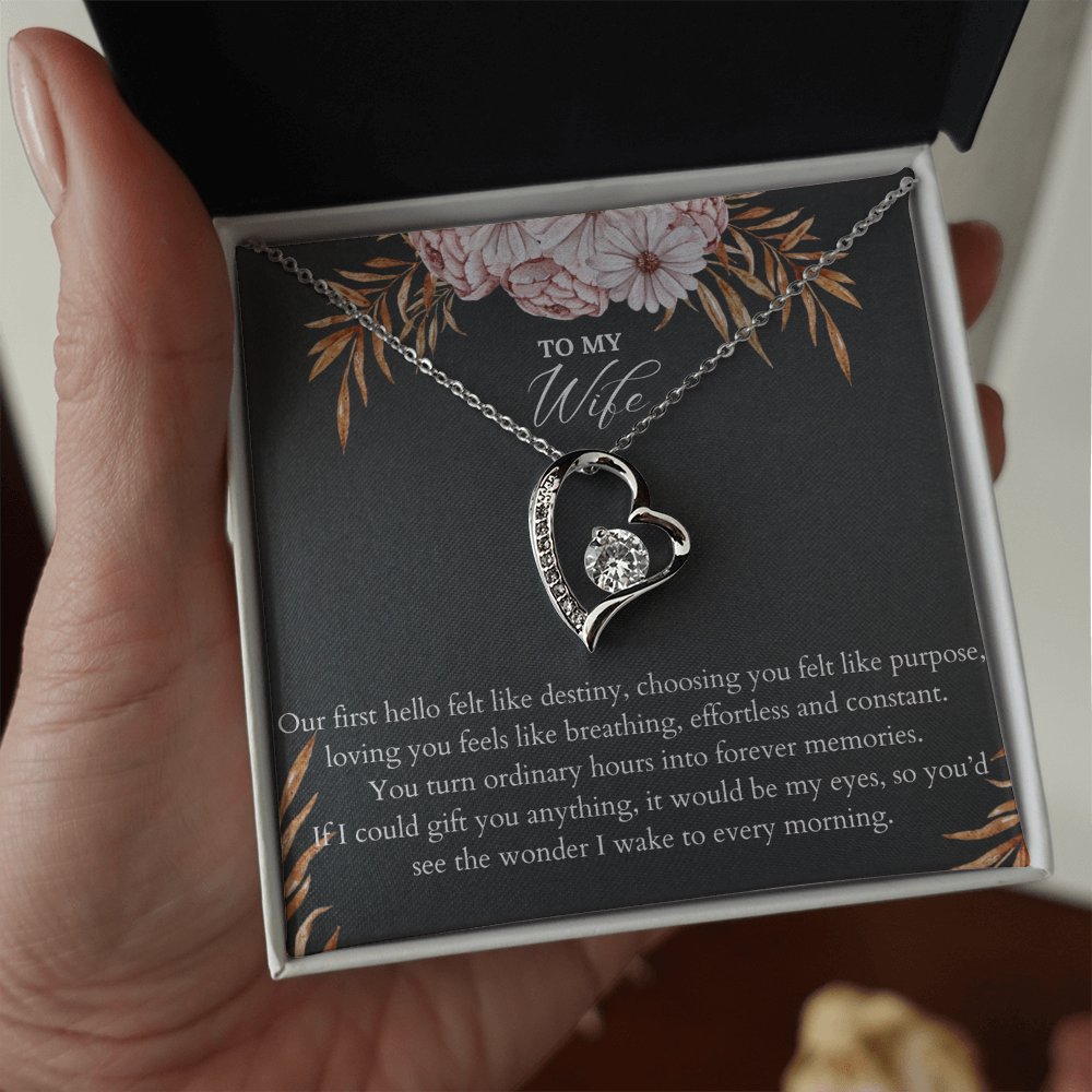 First Hello Necklace