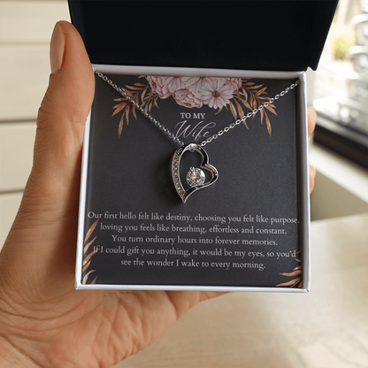 First Hello Necklace