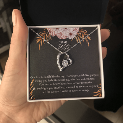 First Hello Necklace