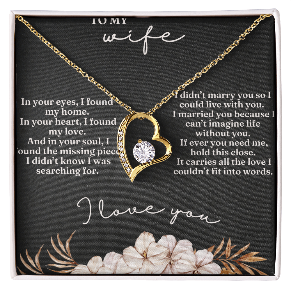 I Love You Necklace
