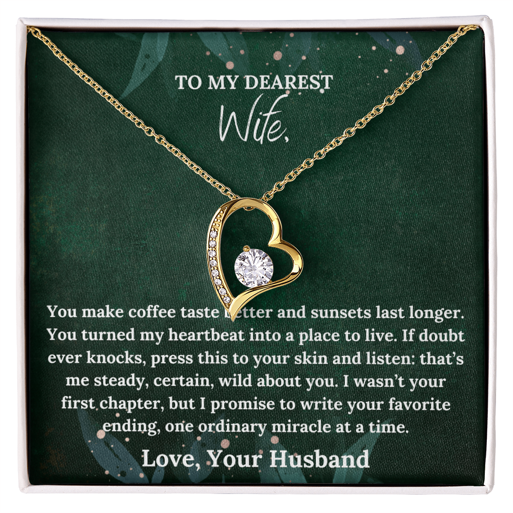 Coffee & Sunsets Necklace