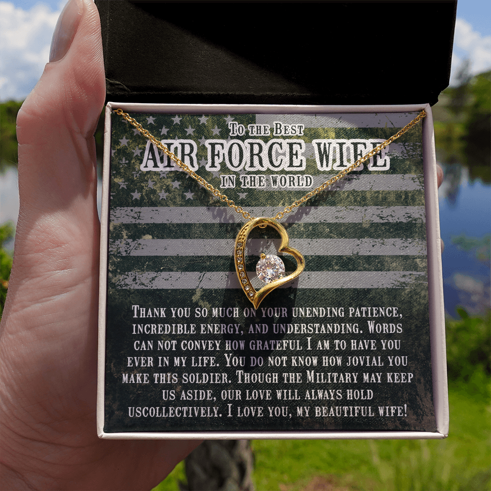 My Air Force Wife Necklace