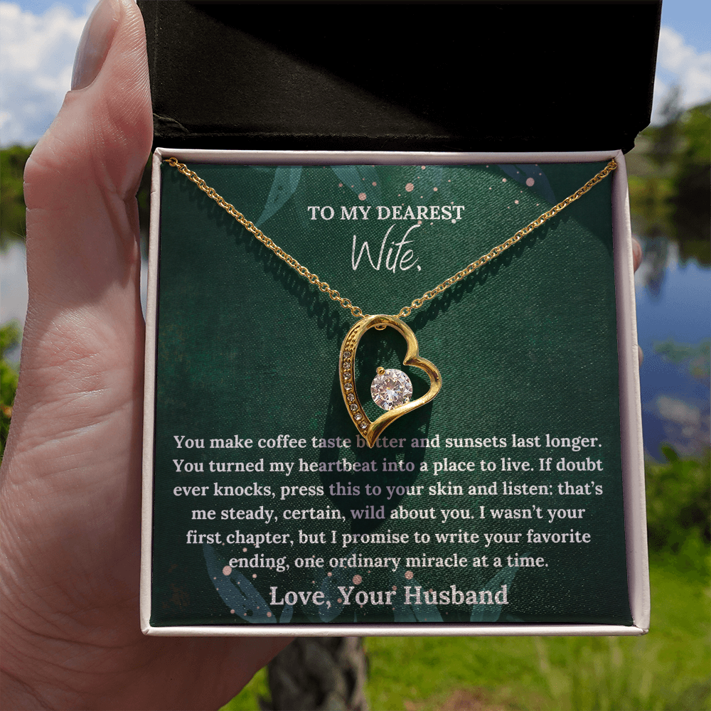 Coffee & Sunsets Necklace