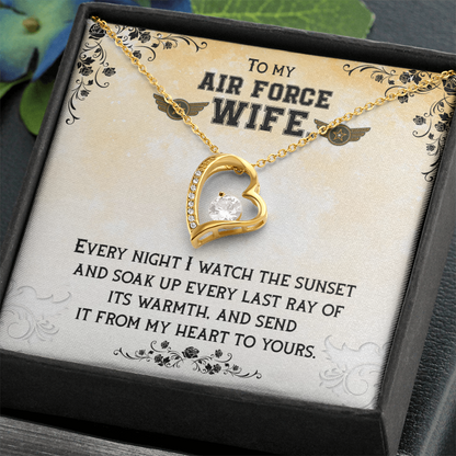 Air Force Wife Necklace